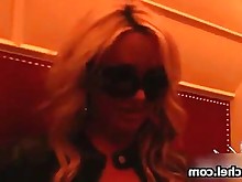 blonde bus busty horny masturbation prostitut solo